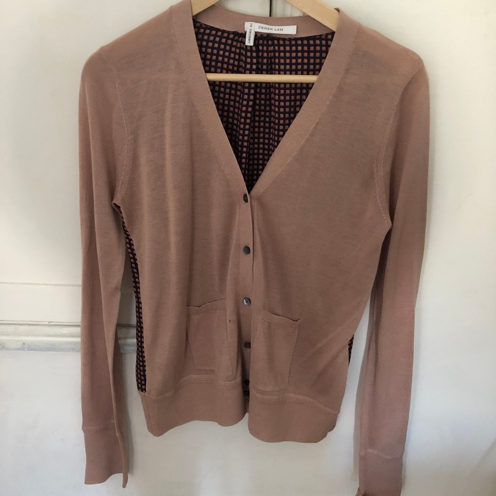 Derek Lam Cream Cardigan